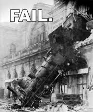 Train of thought... DERAILED.